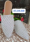 Wedding Wear Embroidered Flat Mules Summer Jutti Catalog
